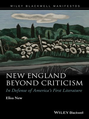 cover image of New England Beyond Criticism